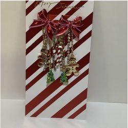 Betsey Johnson Bow Christmas Charms 