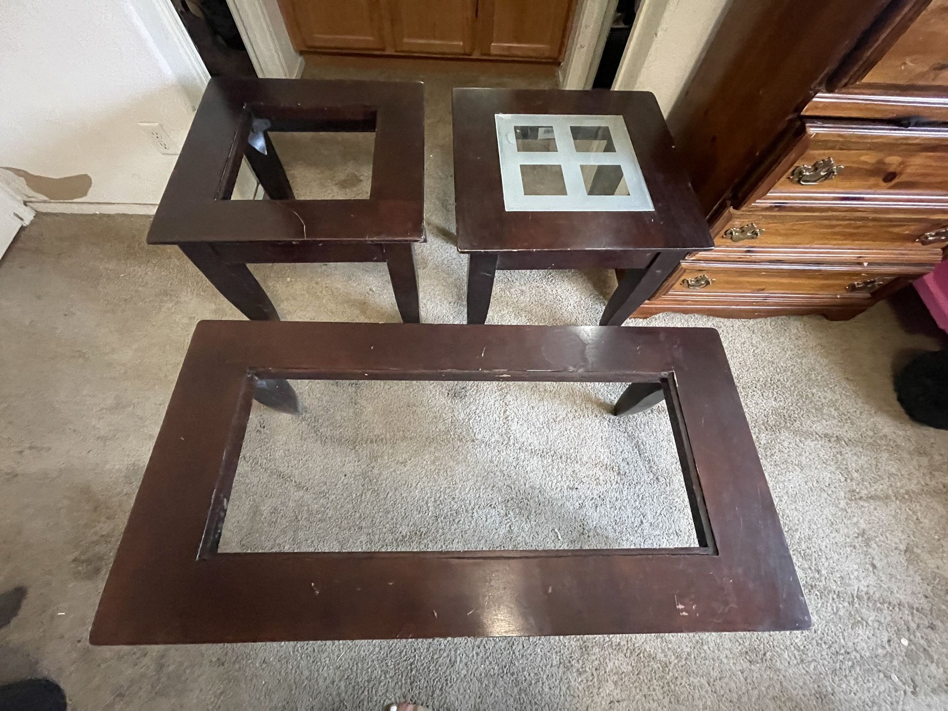 Coffee Table With End Tables