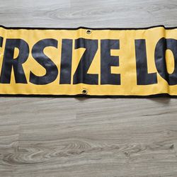 Oversize/wide Load Banner 