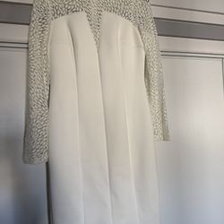 Calvin Klein Cream White Size L dress
