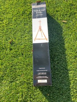 Master’s Touch Tabletop Easel – Beechwood Folding Artist Easel