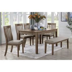 Light Brown Dining Set