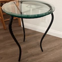 Glass Top Table