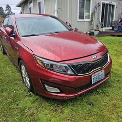 2014 Kia Optima 117 k  Miles Was Stolen And Wont Start We Replaced The Ignition  cause got stolen So I'm selling as A Parts Car Complete As Is 
