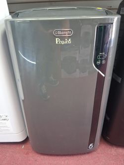 It's hot 🔥 hot 🔥 hot 🔥.  14000btu portable AC/ HEATER both by delonghi penguin 🐧.  Complete set new with warranty.