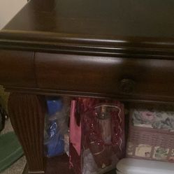 Side Table With Drawer