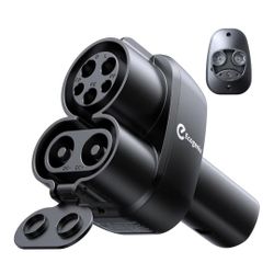 Upgraded 2In1 CCS & J1772 to Tesla Adapter, 250KW Fast CCS1 to Tesla Charging Adapter, ONLY Fit for Tesla Model Y, 3, S, X, Compatible with Level 1 2 