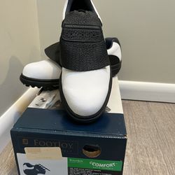 Ladies Footjoy New Comfort White Golf Shoes 98589