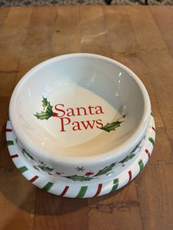 Lennox Holiday Pet Bowl , Small