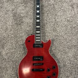 Red Les Paul Copy w/ Upgrades
