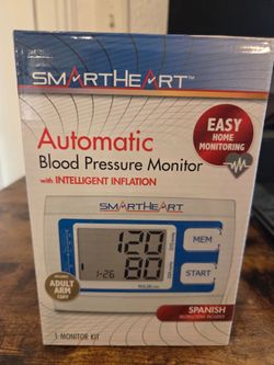 SmartHeart Automatic Blood Pressure Monitor