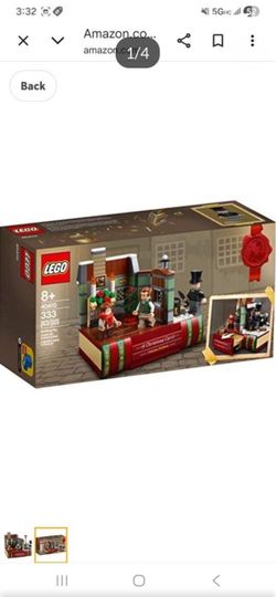 NEW LEGO Blocks Charles Dickens Tribute A Christmas Carol Exclusive Blocks Toy Build Up Set