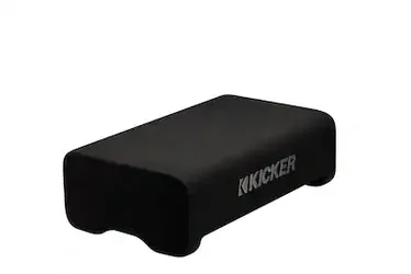Kicker powered 10" down-firing subwoofer