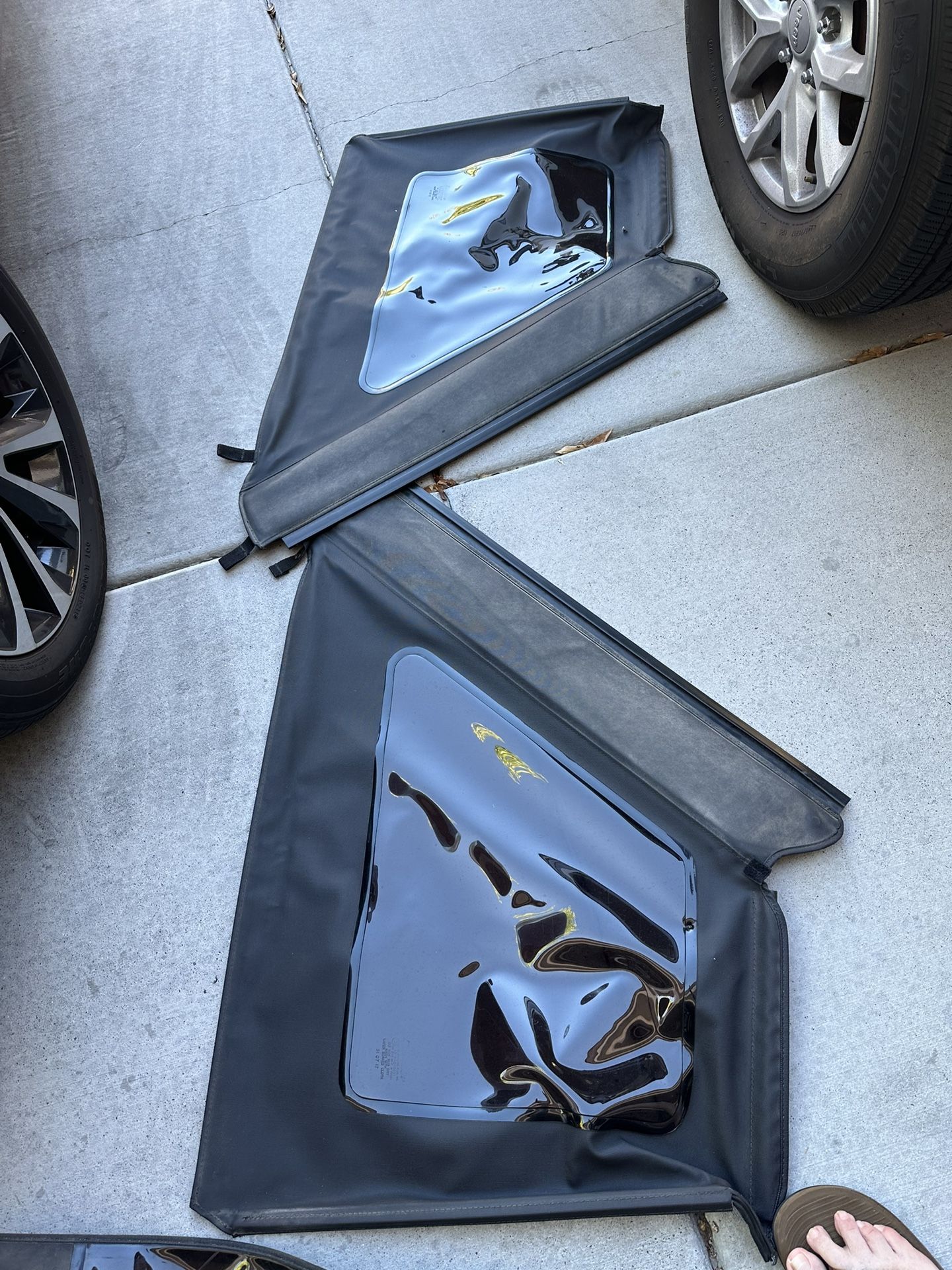 Bestop Rear Window And Slant Back Panels