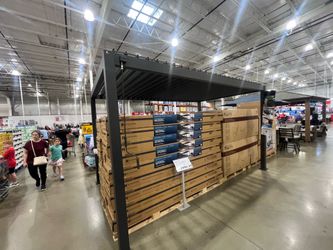 Two Brand new 14.5ft  By 9ft Louvered Pergola IN BOX
