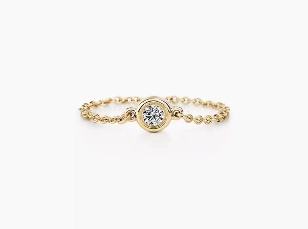 Tiffany Elsa Peretti “Diamonds by the Yard” Ring