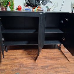 black buffet cabinet 