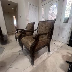 Ashley furniture, upholstery designer chairs