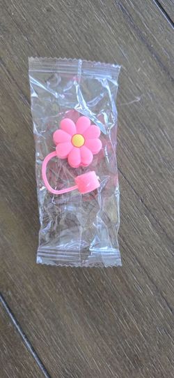 New Daisy Flower Straw Topper