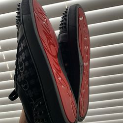 Used RED Bottoms Missing Spike 