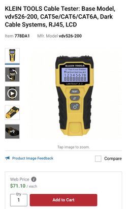 Klein Tools Scout Pro 3 Cable Tester