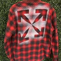 Off-White Flannel Shirt