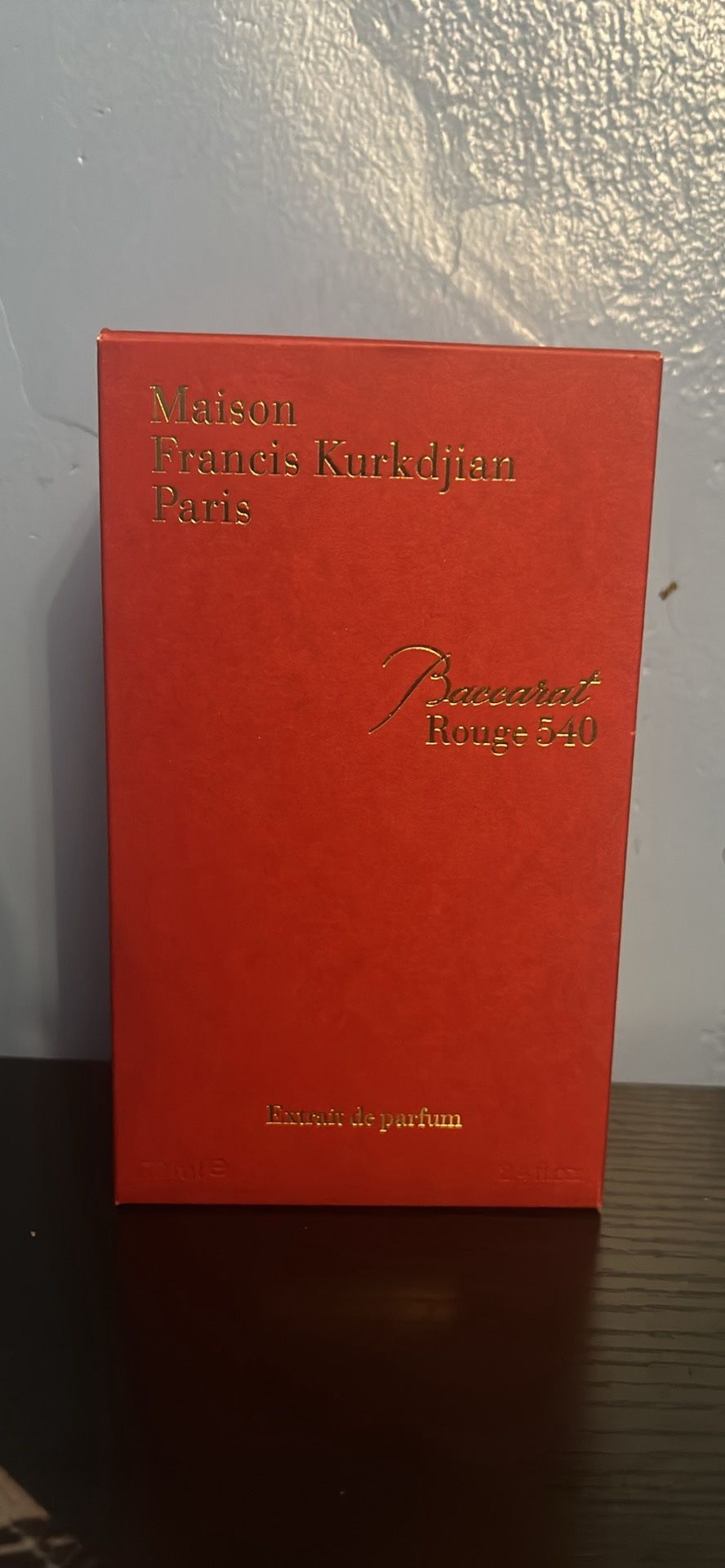 Baccarat Rouge 540 Fragrance 