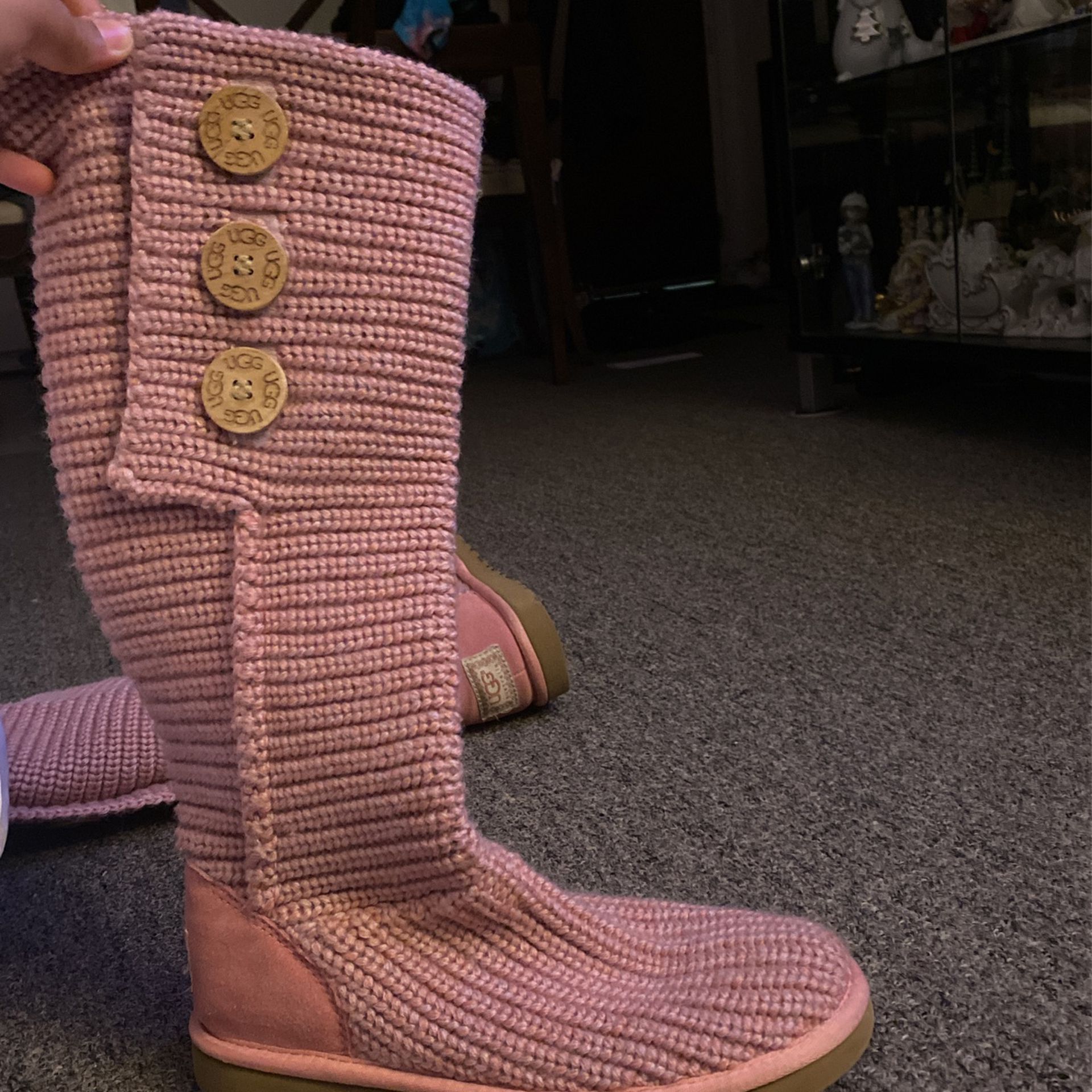Pink UGG High  Boots 