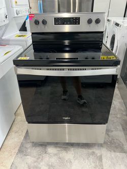 Whirlpool Electric Range Stainless Steel