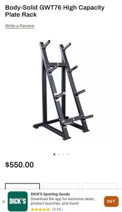 commercial Olympic Plate Rack