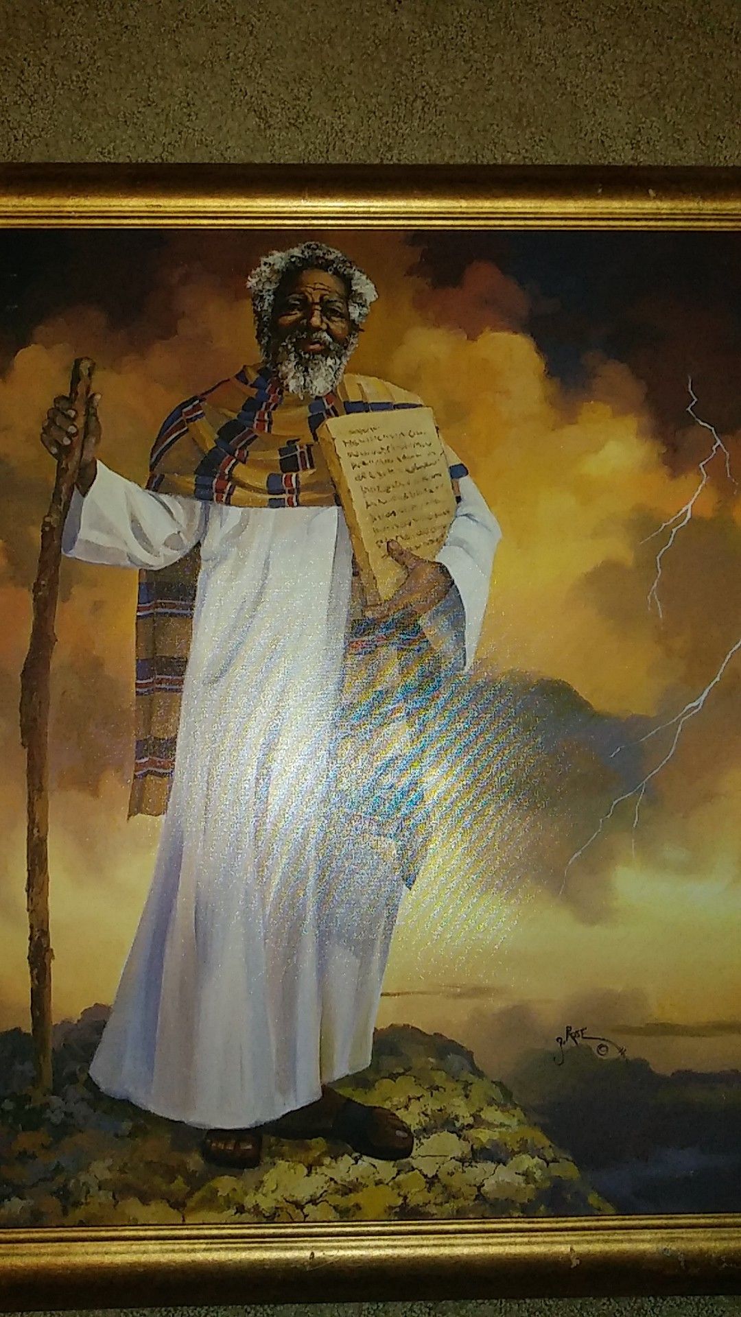 Moses painting