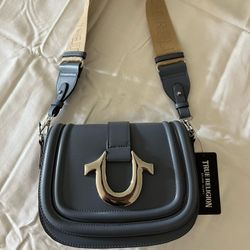 Navy Blue True Religion Purse
