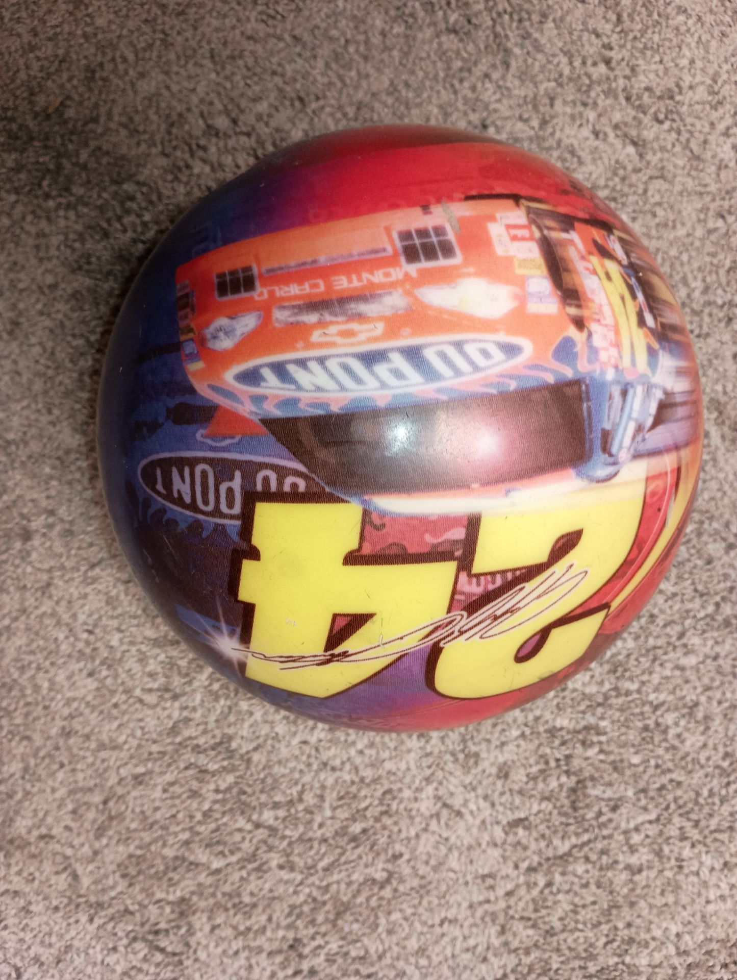 Vintage Brunswick bowling ball
