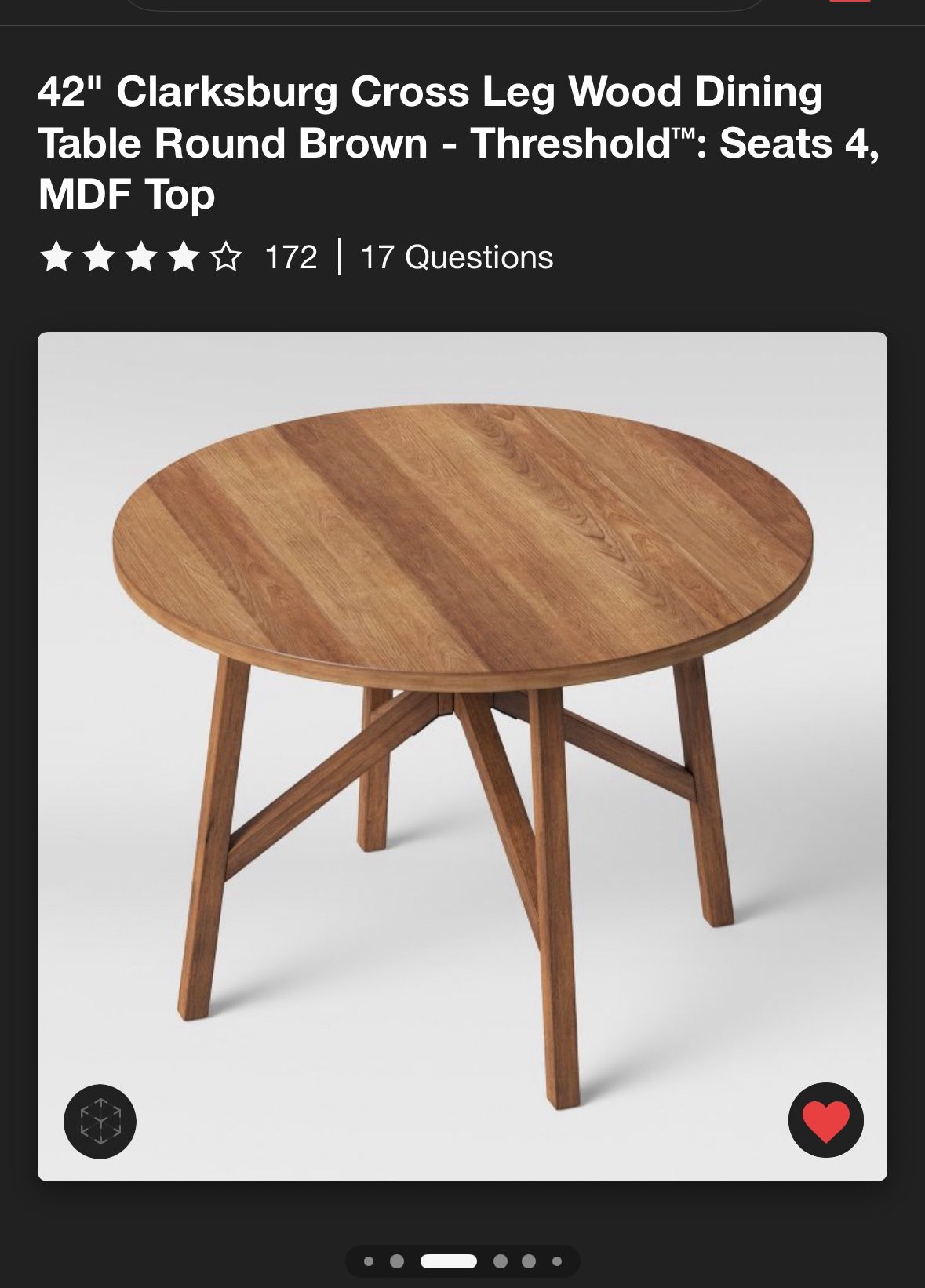 Dining Table Round