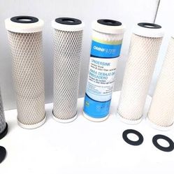 6 Omni Filter Carbon Block Under Sink Water Filters