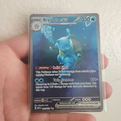 Blastoise ex 200/165 (FRESH PULL)
