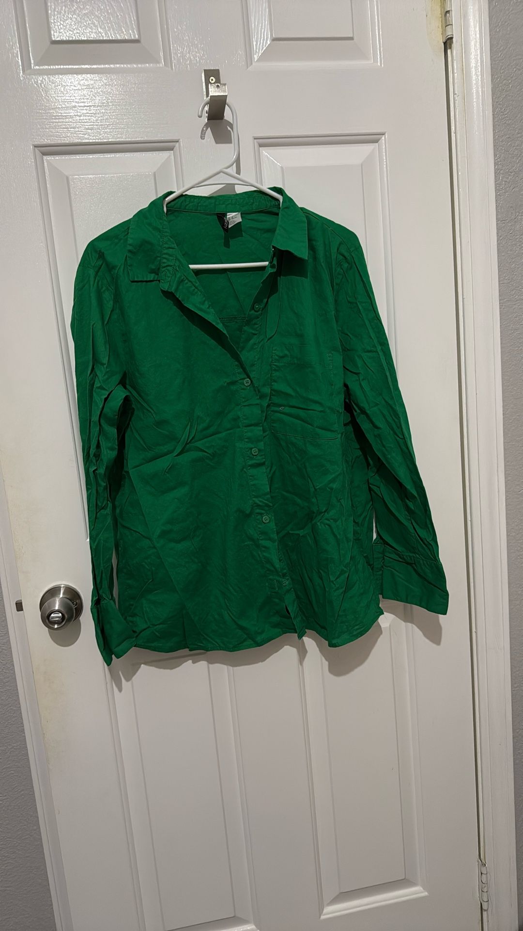 H&M Green Top Women Size M