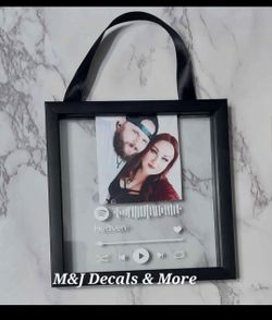 Custom Spotify Shadowbox 