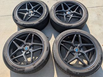 Mach ME3 wheels with tires 18x8.5 5x100 +45