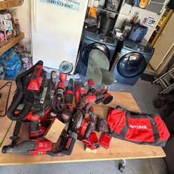 ​Huge Craftsman V20 8-Tool Combo Kit + Shop Vac & Sander