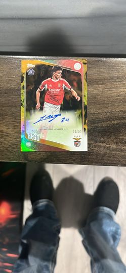 Signed soccer card 4/50