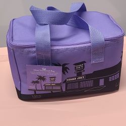 BRAND NEW LIMITED EDITION Lavender Purple Trader Joe’s Insulated Mini Tote Bag