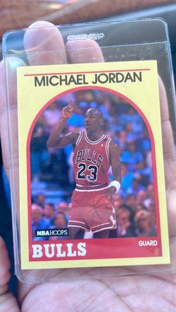 Michael Jordan 1989-90 NBA Hoops Basketball Card
