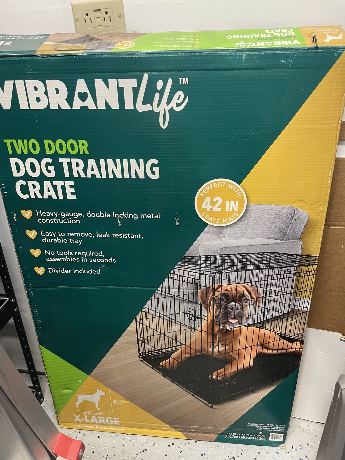 Dog Training Crate -X-Large
