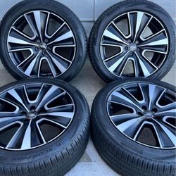 22” Land Rover Ranger Rover Sport Black Wheels Rims Tires OEM Factory Stock Original