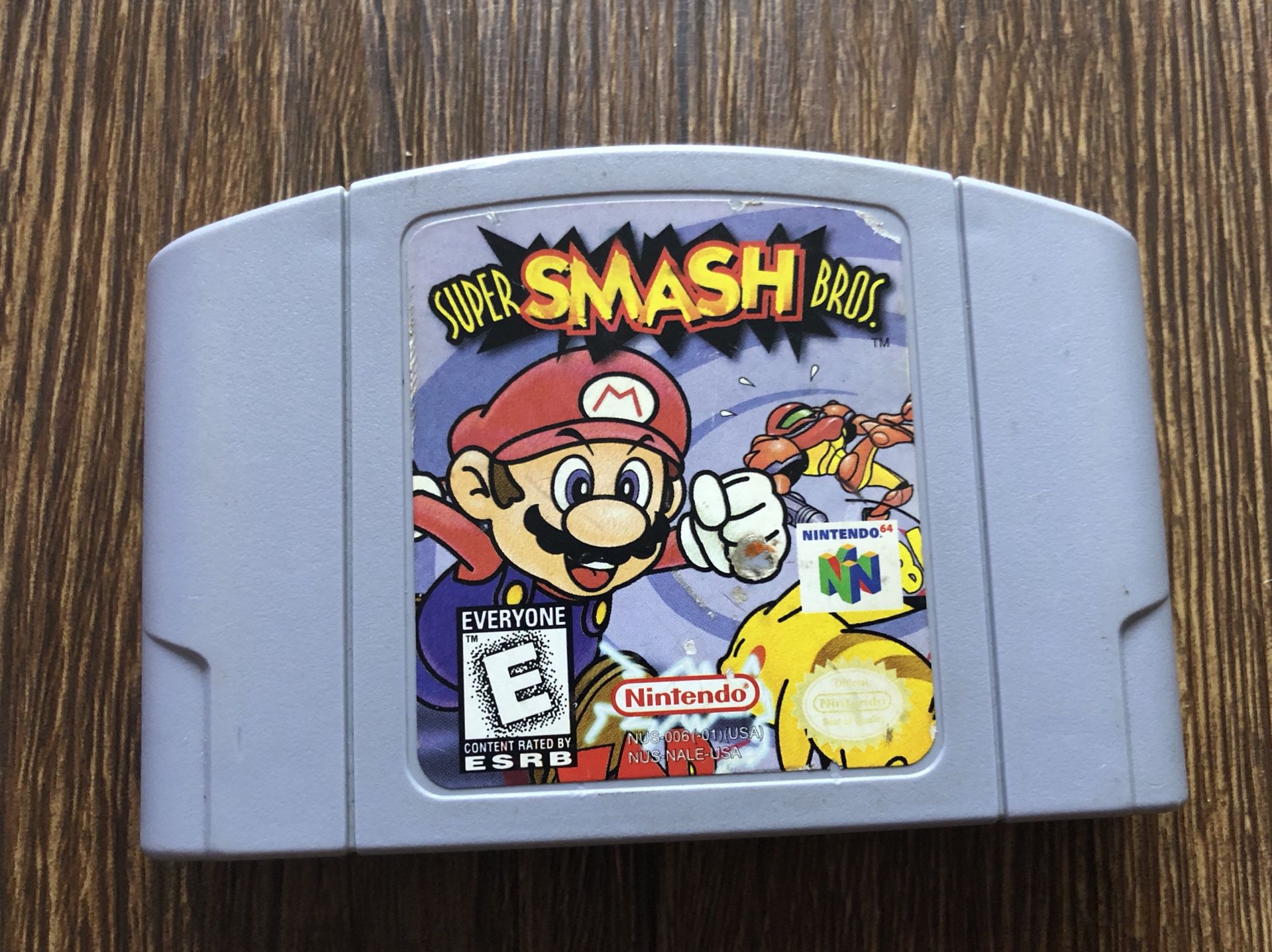 Super Smash Bros - Authentic Nintendo 64 game N64