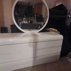 3 PC  White Bedroom Set