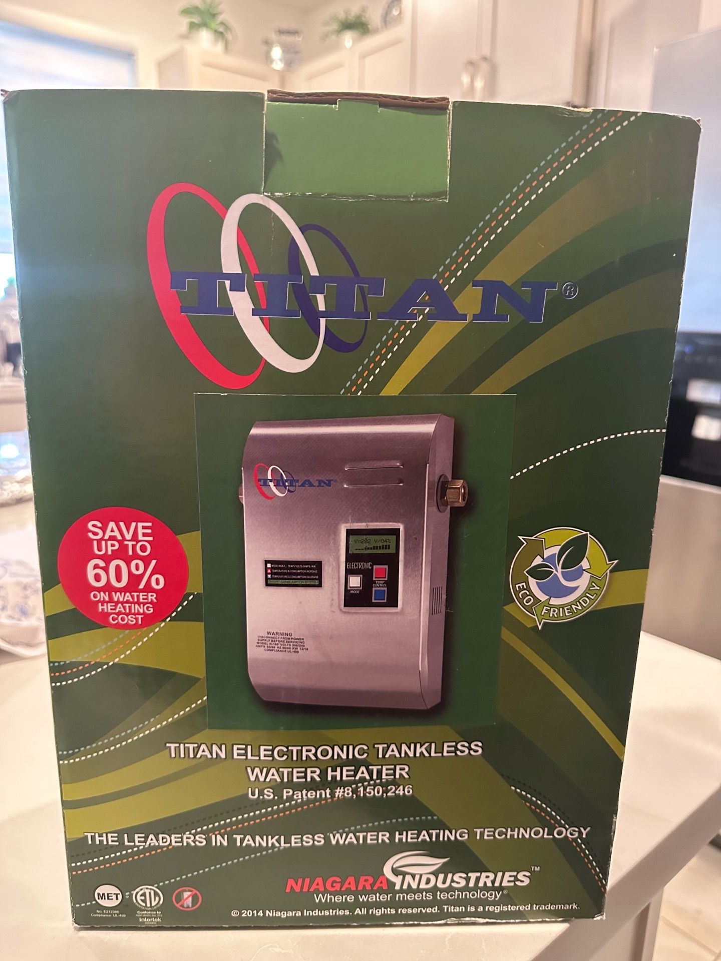 TITAN ELECTRONIC TANKLESS WATER HEATER