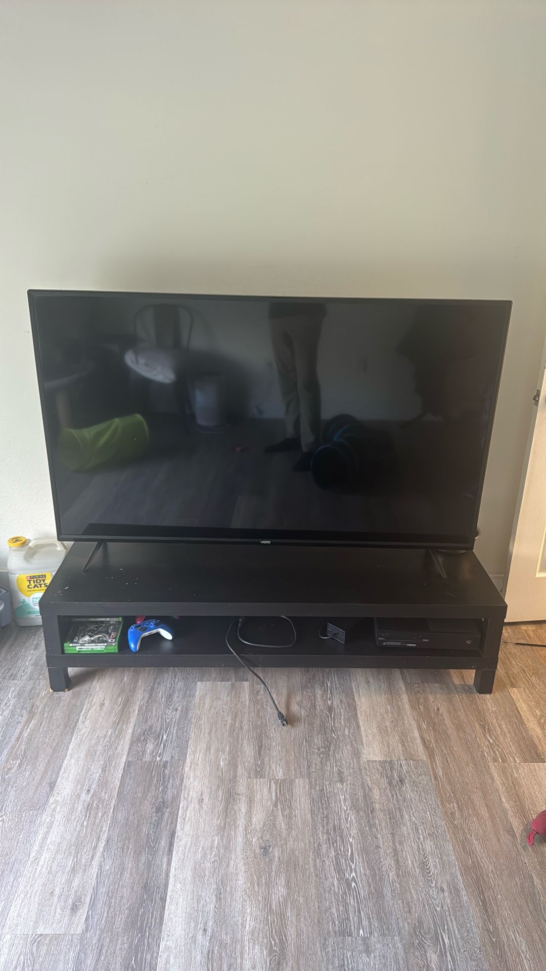 Tv Works Fine Color On One Side Is A Little Dark