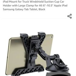 OHLPRO Brand Tablet Holder for Dashboard with Suction Cup 
ColorBlack
